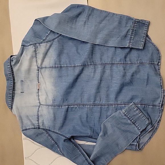 Jeanswear Denim Button Down Shirt - Picture 2 of 5